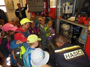 Výlet k hasičům do Nymburka